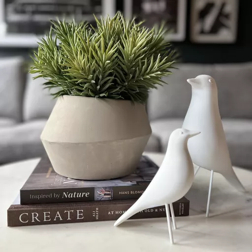 Decorative Bird, Matt White, Small