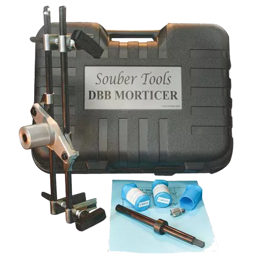 SOUBER TOOLS JIG1 New Style Morticer c/w 3 Cutters