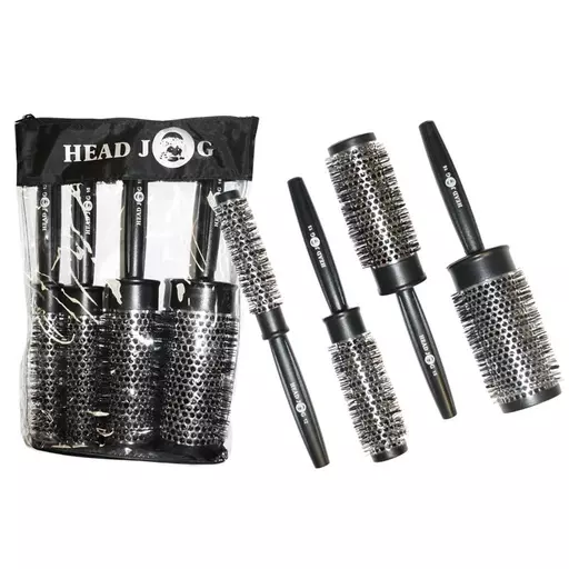 Head Jog Heat Retaining Quad Brush Set