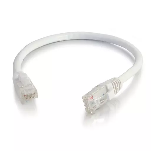 C2G CAT6 UTP 0.3m networking cable White U/UTP (UTP)