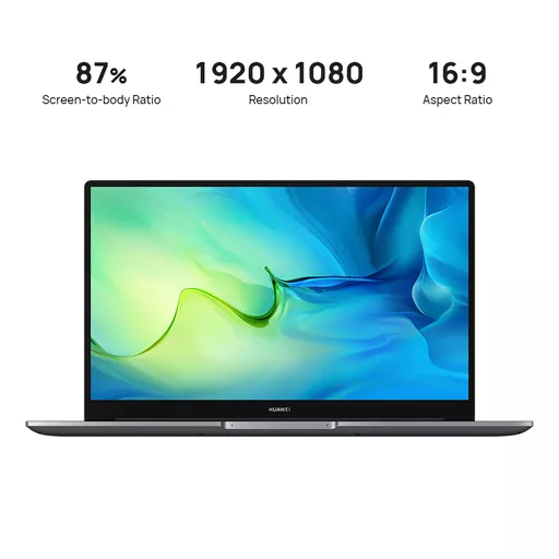 Huawei MateBook D 15 53012UDQ laptop Intel® Core™ i3 i3-1115G4 39.6 cm (15.6") Full HD 8 GB DDR4-SDRAM 256 GB SSD Wi-Fi 5 (802.11ac) Windows 11 Home Grey