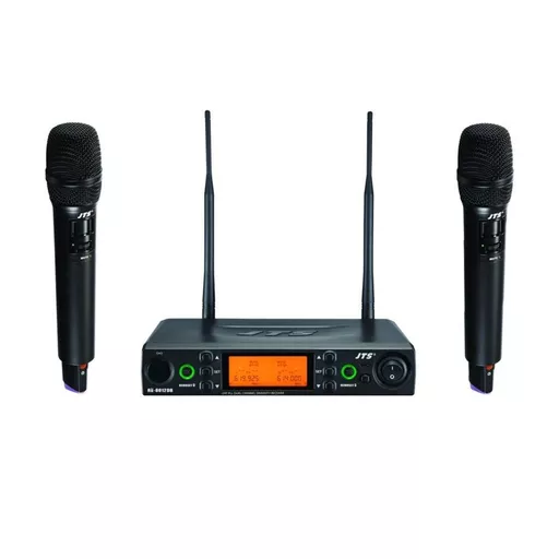 JTS RU-8012DB RU-G3TH Dual UHF Handheld System (CH38)