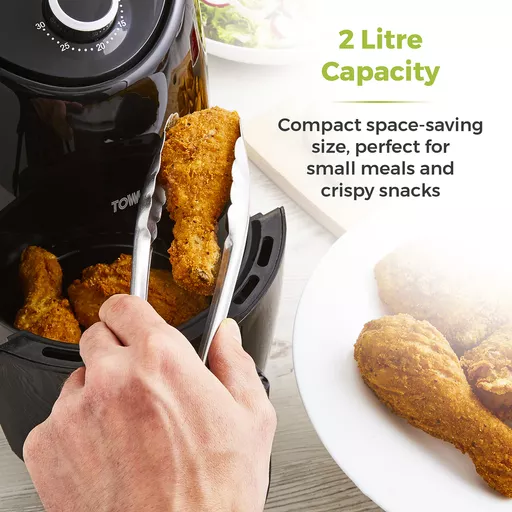 Vortx Compact 2 Litre Manual Air Fryer