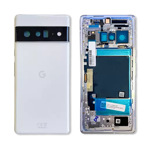 Back Housing (Service Pack) (Cloudy White) - For Google Pixel 6 Pro (GLUOG)