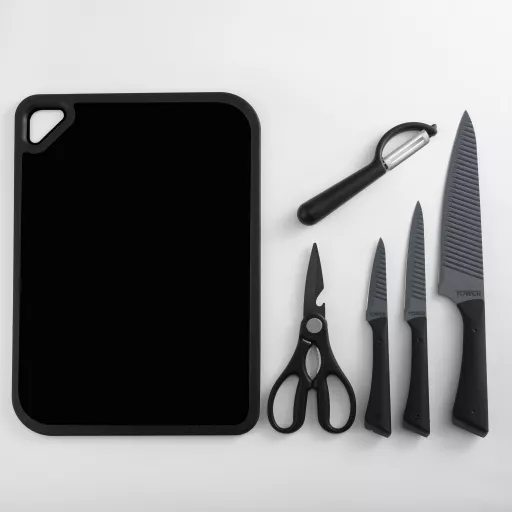 6 Piece Knife and Utility Set