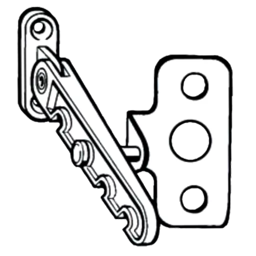 ROTO 5ROT0086 Tilting Window Restrictor & Plate