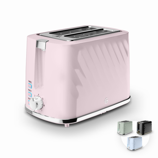 Windsor 2 Slice Textured Toaster