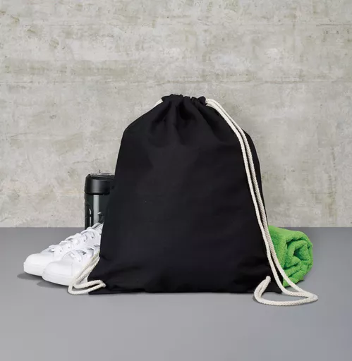 Cotton Drawstring Backpack