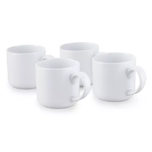 4 Piece Porcelain Mug Set