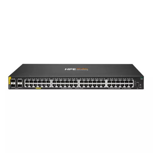 HPE Aruba Networking CX 6100 48G Class4 PoE 4SFP+ 740W Switch