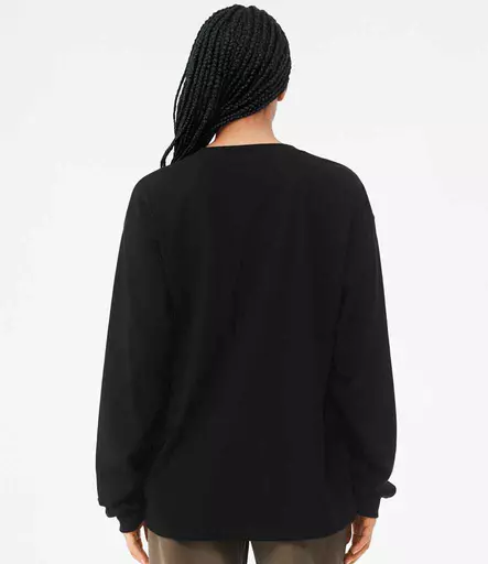 Canvas Unisex Heavyweight Long Sleeve Boxy T-Shirt