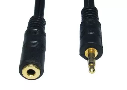 Cables Direct 3.5mm 3m audio cable Black