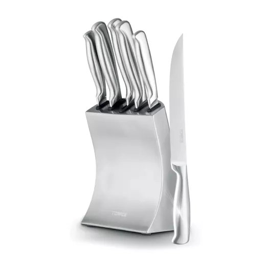 5 Piece Knife Set with Block