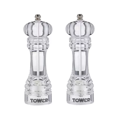 Manual Salt & Pepper Mill Set