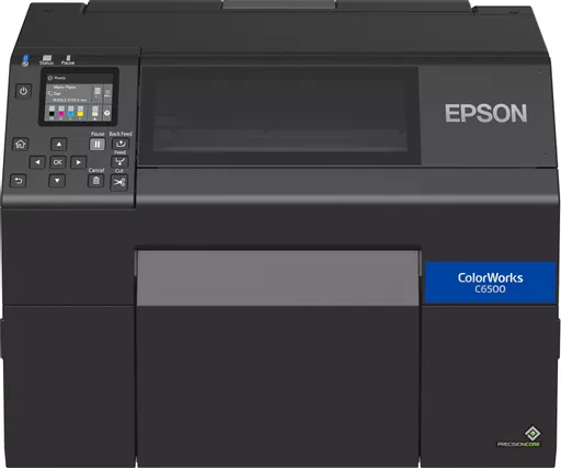 Epson ColorWorks CW-C6500AE label printer Inkjet Colour 1200 x 1200 DPI 85 mm/sec Wired Ethernet LAN