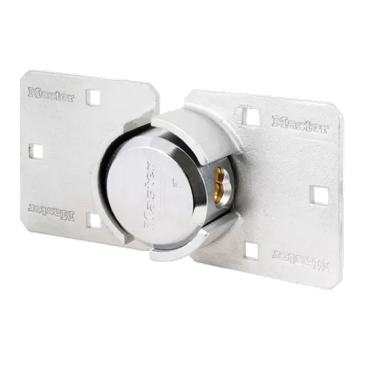 MASTER LOCK Van Lock Hasp & Round Padlock 736EURD