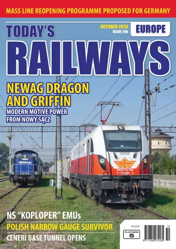 Today's Railways Europe 296: October 2020