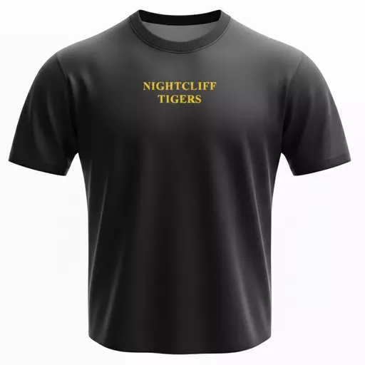 Nightcliff FC Oversized Shirt - Black