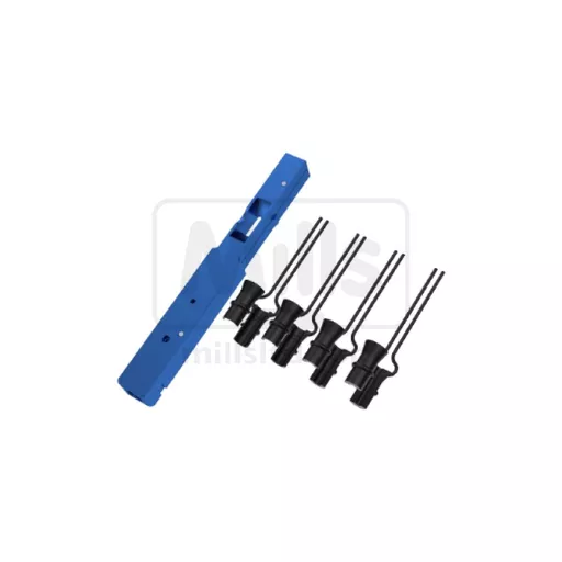 Hexatronic ABF Tool ABF Pro 24f includes 1.9mm fibre guides with 3, 5, 7 & 8mm nozzles