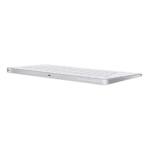 Apple Magic keyboard USB + Bluetooth Swedish Aluminium, White