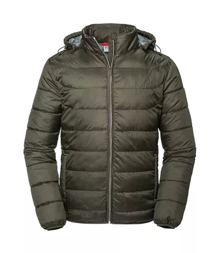 Russell Hooded Nano Padded Jacket