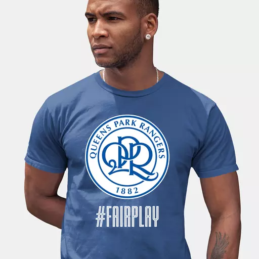 Queens Park Rangers FC Fair Play Men's T-Shirt - Blue