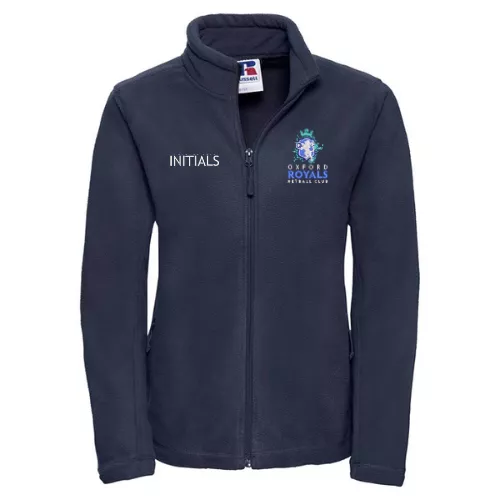 Oxford Royals Netball Club Ladies Full Zip Fleece