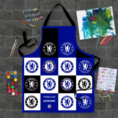 Chelsea FC Chequered Kids' Apron
