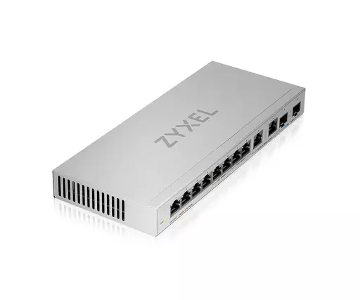 Zyxel XGS1010-12-ZZ0101F network switch Unmanaged Gigabit Ethernet (10/100/1000) Grey