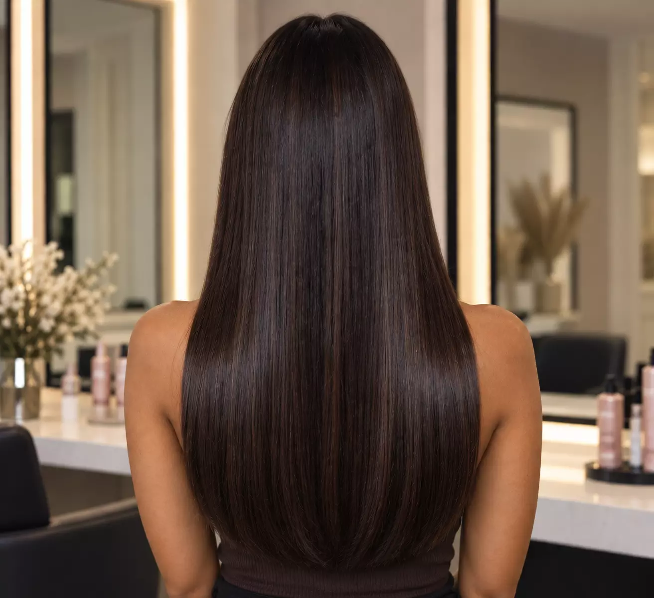 Straight and sleek hair with Phil Smith by Carmen