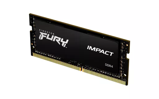 Kingston Technology FURY 32GB 2666MT/s DDR4 CL15 SODIMM (Kit of 2) 1Gx8 Impact