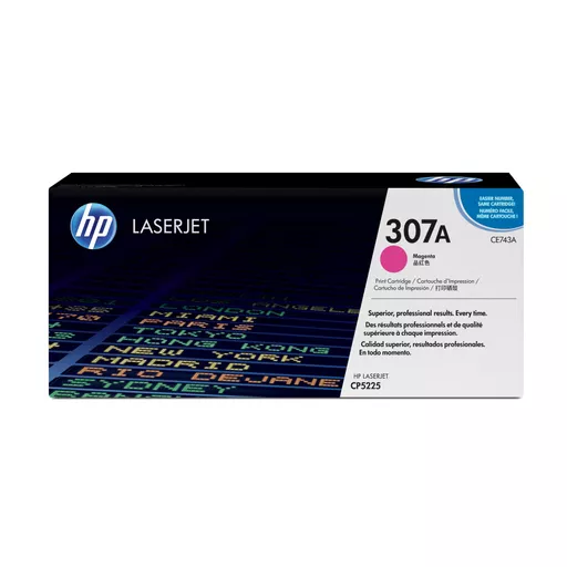 HP CE743A/307A Toner cartridge magenta, 7.3K pages ISO/IEC 19798 for HP CLJ CP 5220