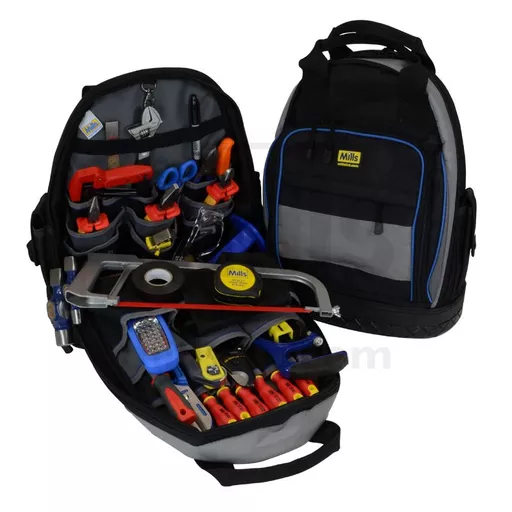 Mills Electrician's Toolkit in Tool Backpack
