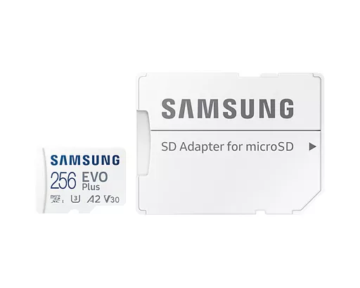 Samsung EVO Plus 256 GB MicroSDXC UHS-I Class 10