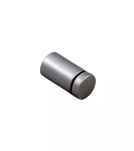 Single Satin Chrome Standoff Wall Fixing - 13mm x 19mm