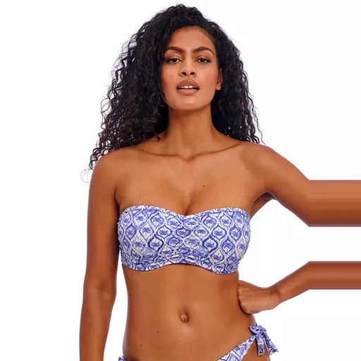 Freya BANDEAU BIKINI TOP   Ocean Breeze  Blue