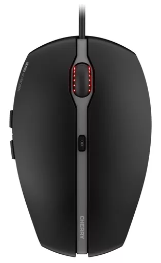 CHERRY GENTIX 4K Corded Mouse, Black, USB