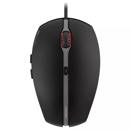 CHERRY GENTIX 4K Corded Mouse, Black, USB