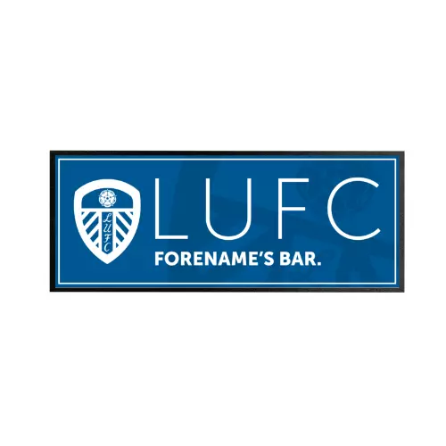 Leeds United FC Mono Crest Regular Bar Runner