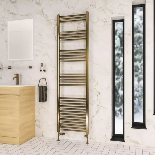 Wendover Straight Multirail 1800 x 500 Brushed Bronze