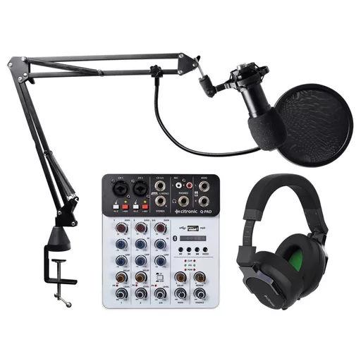 Citronic Q-PAD KIT Home Studio Bundle