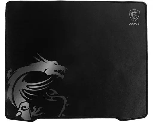 MSI AGILITY GD30 Pro Gaming Mousepad '450mm x 400mm, Pro Gamer Silk Surface, Iconic Dragon Design, Anti-slip and shock-absorbing rubber base, Reinforced stitched edges'