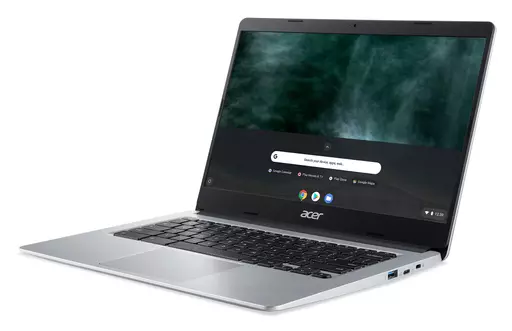 Acer Chromebook Intel Celeron N4020, 4GB, 64GB eMMC, 14 inch Full HD Display, Google Chrome OS, Silver