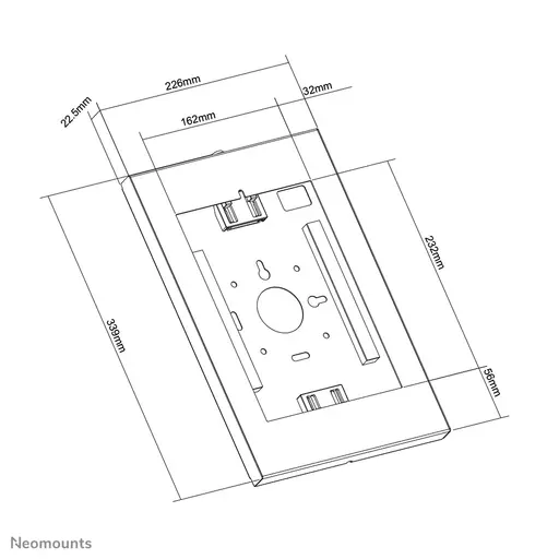 Neomounts wall mount tablet holder