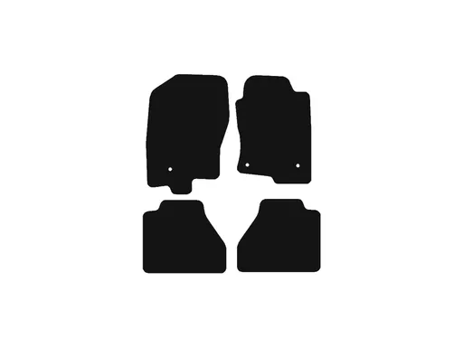 Nissan Navara 2010-2016 Tailored 3mm Rubber Mats