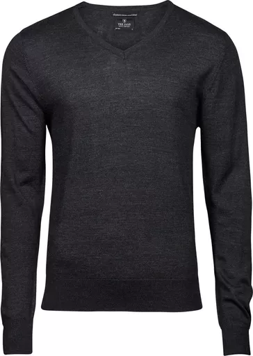 Men's V Neck Knitted Sweater