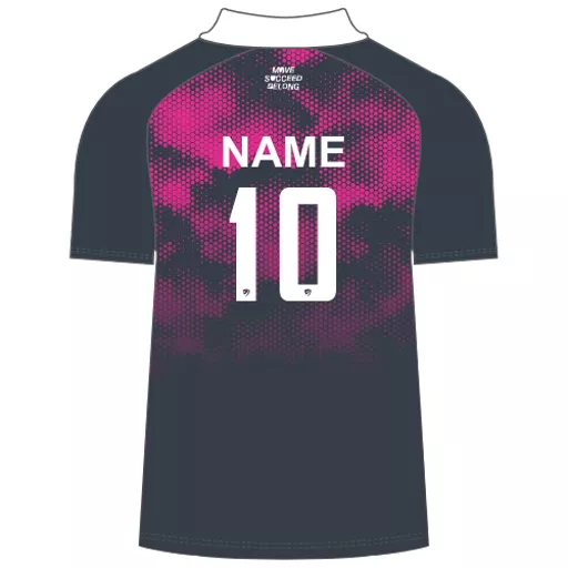 OxfordBrookesUniversity_Polo_HomeKit_EcoSublimateRaglanPolo_GreyPinkWhite_Back.png