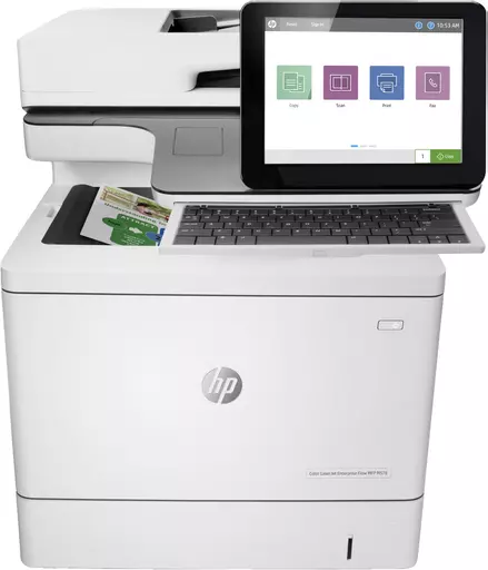 HP Color LaserJet Enterprise Flow MFP M578c, Print, copy, scan, fax, Two-sided printing; 100-sheet ADF; Energy Efficient