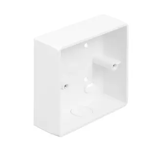 Titan SB1SCWH wall plate/switch cover White