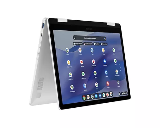 Samsung Chromebook 2 Intel® Celeron® N N4500 31.5 cm (12.4") Touchscreen WQXGA 4 GB LPDDR4x-SDRAM 128 GB eMMC Wi-Fi 6 (802.11ax) ChromeOS Silver